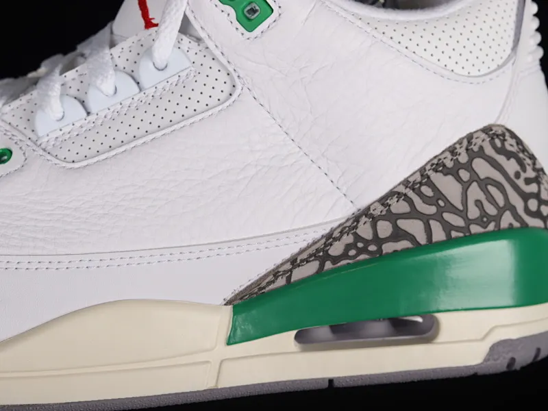 All categories Air Jordan Jordan series basketball shoes Air Jordan 3 foreign trade version Air Jordan 3 "Lucky Green" AJ3 Joe 3 green cement CK9246-136